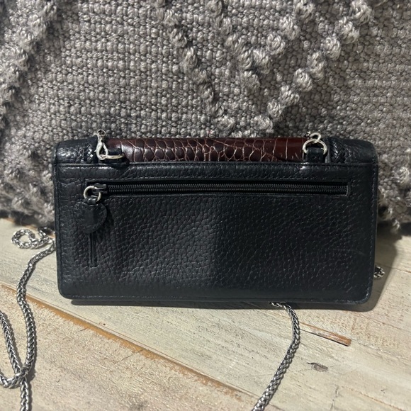 ❤️Brighton Croc Embossed Crossbody/Wallet - Picture 3 of 6